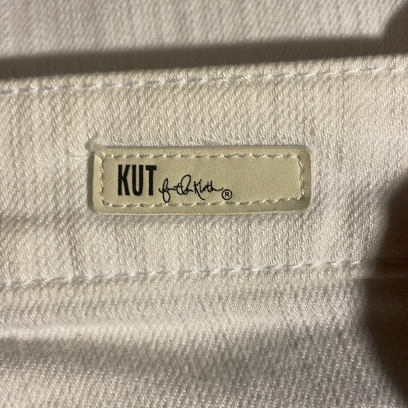 Kut from the Kloth Diana White Skinny Jeans, EUC, Sz 8 - Picture 6 of 14